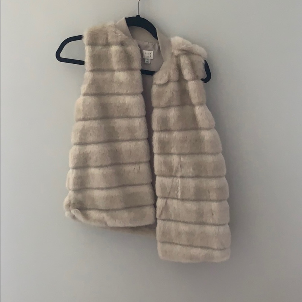 Fuzzy vest